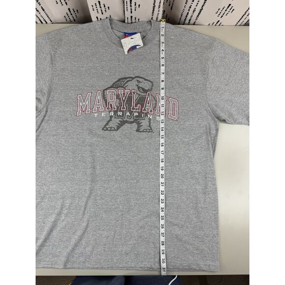 Champion Maryland Terrapins T Shirt Mens XL Grey NWT College Football Basketball - Picture 7 of 11